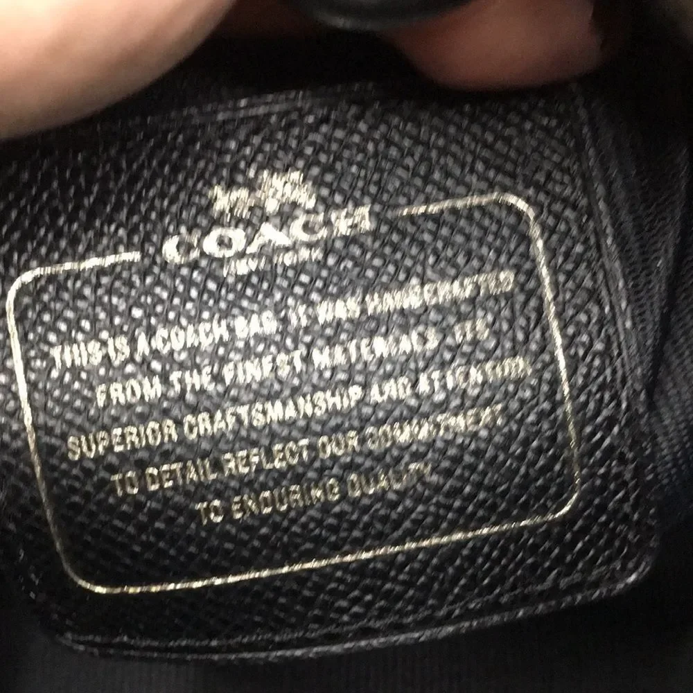 Coach Crosby Mini Carryall Satchel Floral Print Coated Canvas 33856